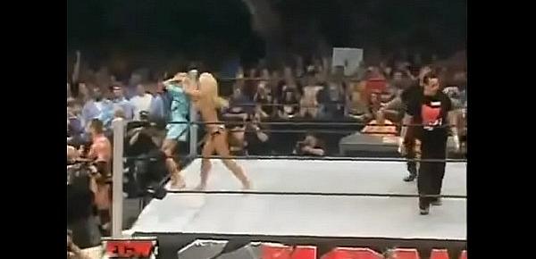 Extreme bikini contest involving Kelly Kelly and Torrie Wilson. ECW 2006.